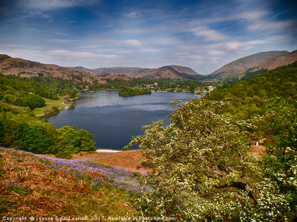 Grasmere Lake from Loughrigg Terrace Picture Board by yvonne & paul carroll