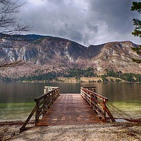 Buy canvas prints of Lake Bohinj, Slovenia by yvonne & paul carroll