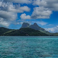 Buy canvas prints of Bora Bora by yvonne & paul carroll