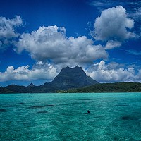 Buy canvas prints of Bora Bora by yvonne & paul carroll