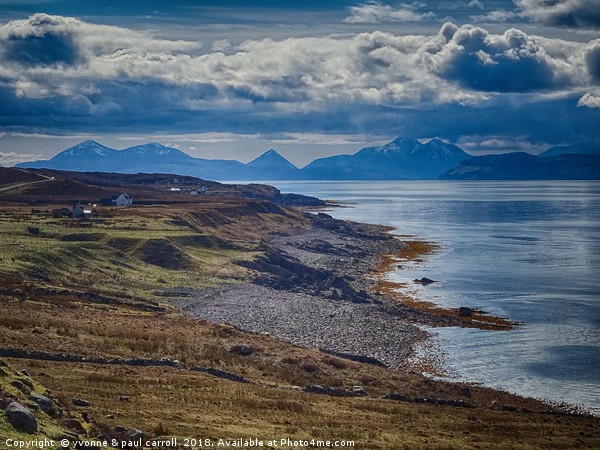 Applecross Peninsula, Scotland Picture Board by yvonne & paul carroll