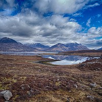 Buy canvas prints of Road from Applecross to Torridon by yvonne & paul carroll