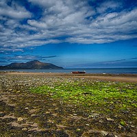 Buy canvas prints of Whiting Bay, Isle of Arran by yvonne & paul carroll