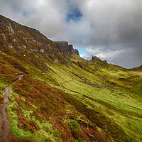 Buy canvas prints of The Quirang walk, Isle of Skye by yvonne & paul carroll