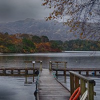 Buy canvas prints of Loch Morar in the autumn by yvonne & paul carroll