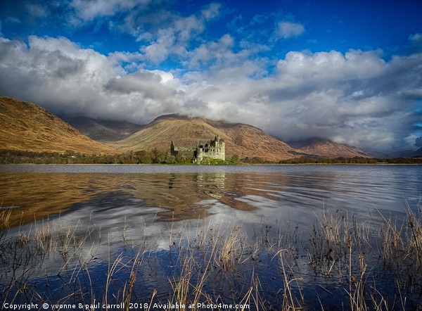 Kilchurn castle on the banks of Loch Awe Picture Board by yvonne & paul carroll