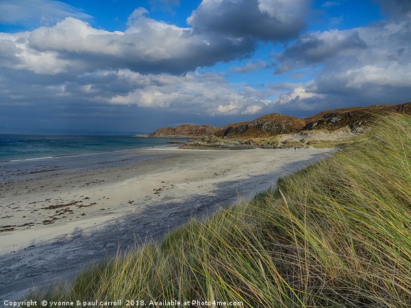 The Secret Beach, Morar, Scotland Picture Board by yvonne & paul carroll