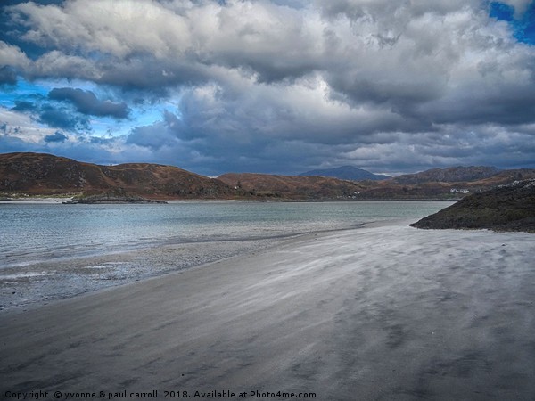 Silver Sands of Morar, Scottish highlands Picture Board by yvonne & paul carroll