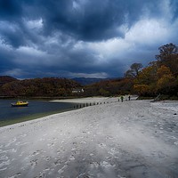 Buy canvas prints of Silver Sands of Morar, Scottish highlands by yvonne & paul carroll
