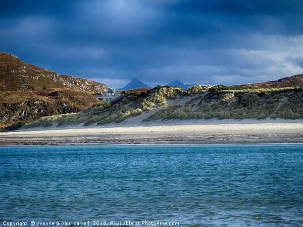 Camusdarrach Beach, near Morar, Scotland Picture Board by yvonne & paul carroll