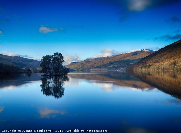 Loch Tay reflections from Kenmore Picture Board by yvonne & paul carroll