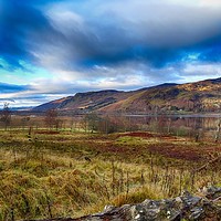 Buy canvas prints of Looking to Dunalastair reservoir, Kinloch Rannoch by yvonne & paul carroll