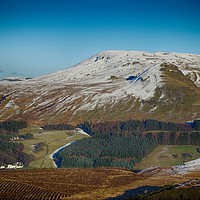 Buy canvas prints of Dumgoyne hill looking from the Whangie walk by yvonne & paul carroll