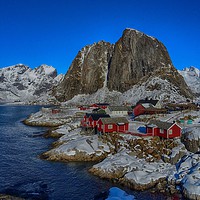 Buy canvas prints of Hamnoy, Lofoten Islands, Norway by yvonne & paul carroll