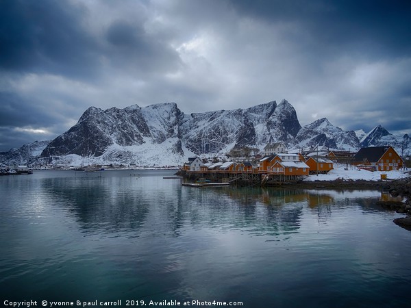 Sariskoy, Lofoten Islands, Norway Picture Board by yvonne & paul carroll