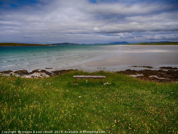 Machair and Clachan Sands, North Uist  Picture Board by yvonne & paul carroll