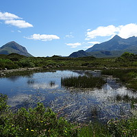 Buy canvas prints of The Cuillins, Isle of Skye from Sligachan by yvonne & paul carroll
