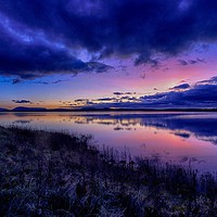 Buy canvas prints of Sunset at Loch Harray, Orkney Islands, Scotland by yvonne & paul carroll