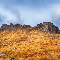 Buy canvas prints of Stac Pollaidh, a short but spectacular hill walk by yvonne & paul carroll