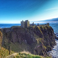 Buy canvas prints of Dunnottar Castle, Stonehaven by yvonne & paul carroll