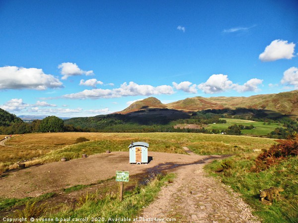 West Highland Way near Milngavie Picture Board by yvonne & paul carroll