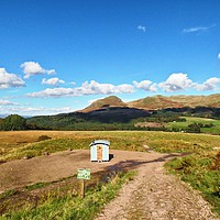 Buy canvas prints of West Highland Way near Milngavie by yvonne & paul carroll