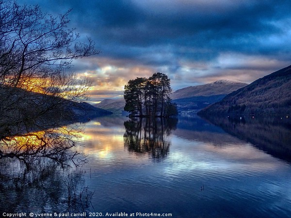 Loch Tay sunset                                Picture Board by yvonne & paul carroll