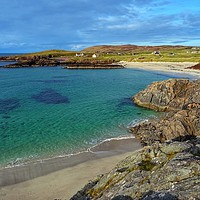 Buy canvas prints of Clachtoll beach, near Lochinver, Scotland						 by yvonne & paul carroll