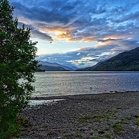 Buy canvas prints of Loch Lomond sunset                                by yvonne & paul carroll