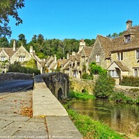 Buy canvas prints of Castle Combe by yvonne & paul carroll