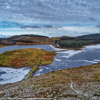 Buy canvas prints of Cochno and Jaw Reservoir, the Kilpatricks by yvonne & paul carroll