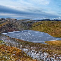 Buy canvas prints of The Slacks Mountain and Greenside Reservoir by yvonne & paul carroll