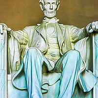 Buy canvas prints of Abraham Lincoln by Susan Leonard