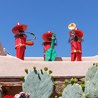 Buy canvas prints of Mexican Musicians by Susan Leonard