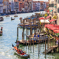 Buy canvas prints of Grand Canal, Venice by Susan Leonard