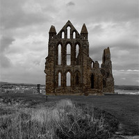 Buy canvas prints of Whitby Abbey by David Pacey