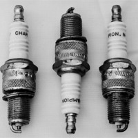 Buy canvas prints of Spark Plugs by David Pacey