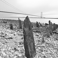 Buy canvas prints of Humber Bridge by David Pacey