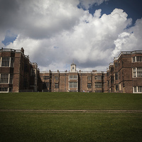 Buy canvas prints of Temple newsam house by David Pacey
