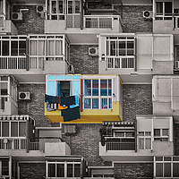 Buy canvas prints of A Room With A View by David Pacey