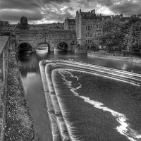 Buy canvas prints of Pulteney Bridge,Bath by kelvin ryan