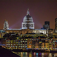 Buy canvas prints of St Pauls Cathedral by Phil Robinson