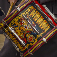 Buy canvas prints of SIde Drum of the Grenadier Guards by Phil Robinson