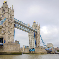 Buy canvas prints of  MV Havengore and Tower Bridge by Phil Robinson