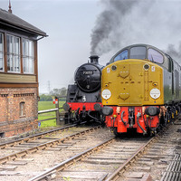 Buy canvas prints of Wansford Junction by Tony Brooks