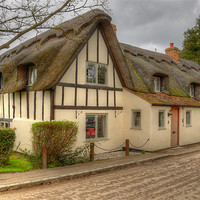 Buy canvas prints of Country Cottage by Tony Brooks