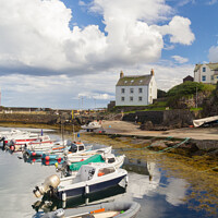 Buy canvas prints of St Abbs, Scotland by Heather Athey