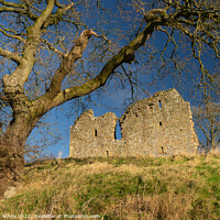 Buy canvas prints of Thirlwall castle in Northumberland by Heather Athey