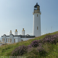 Buy canvas prints of Lighthouse at The Mull of Galloway by Heather Athey