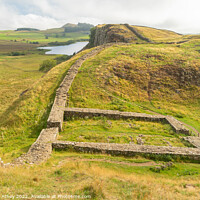 Buy canvas prints of MIlecastle 39 on Hadrian's Wall by Heather Athey